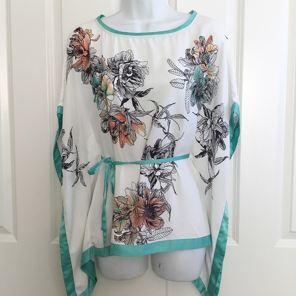 Marciano Tops - Marciano Guess Kimono Blouse Floral SZ 38 Small